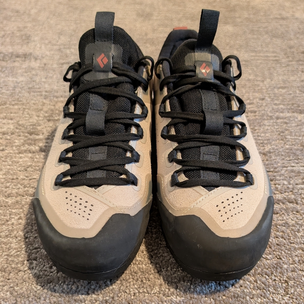 Black Diamond Women's Beige and Black Sneakers - Picture 3 of 9